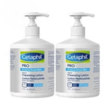 Offer Cetaphil Pro Hand Cleansing Lotion for Eczema Prone Skin 500 ml x 2 Pieces