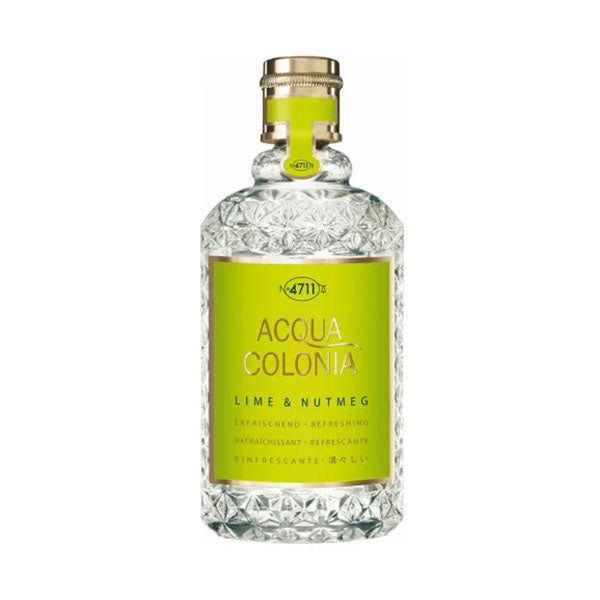 عطر أكوا كولونيا لايم & جوزة الطيب من نمبر 4711 - او دي كولونيا 170مل.