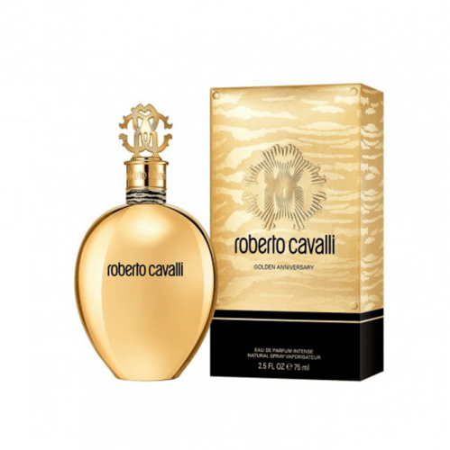 عطر قولدن انيفيرساري من روبرتو كفالي للنساء - او دي برفيوم انتنس 75مل.