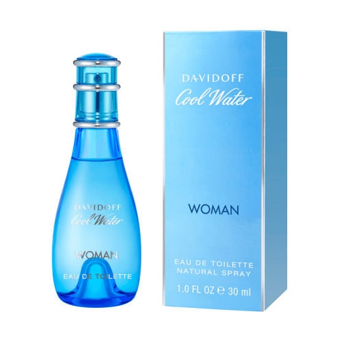عطر كوول ووتر من دافيدوف للنساء - أو دو تواليت 30مل.