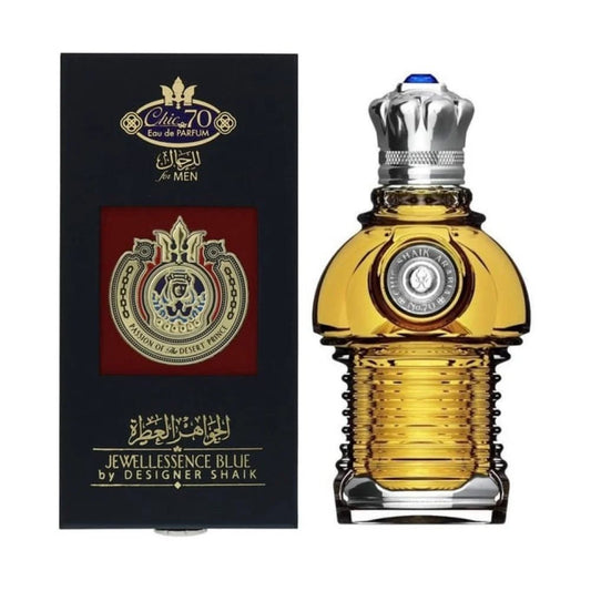 عطر شيخ شاك بلو نمبر 70 من شيخ للرجال - او دي بارفيوم 80مل.