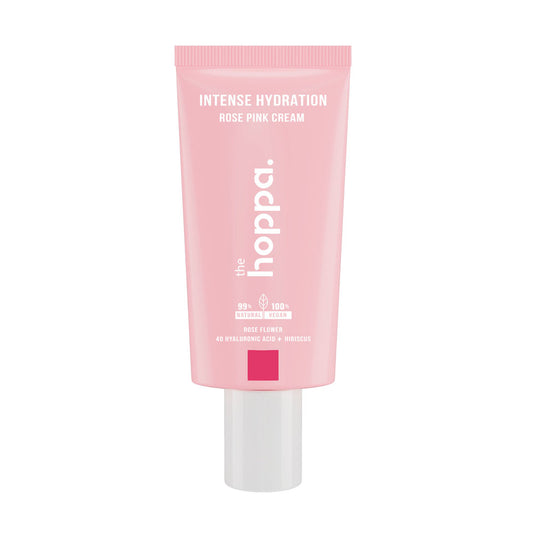 كريم مرطب بالروز الوردي من ذا هوبا 50 مل