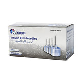 Caremed Insulin Pen Needles 100 Pcs 32G×4 mm