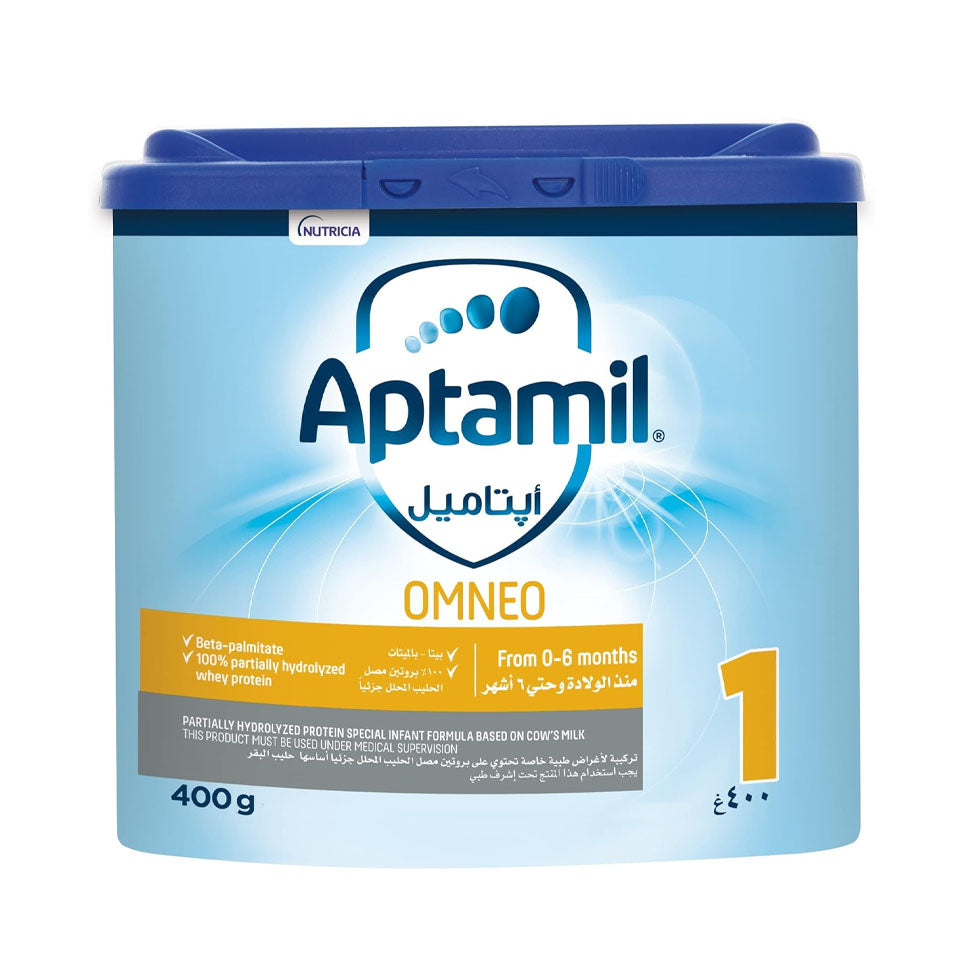 ابتاميل حليب أطفال رقم (1) اومنيو كمفورت 400 جم
