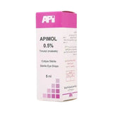 Apimol 0.5% eye drops 5 ml