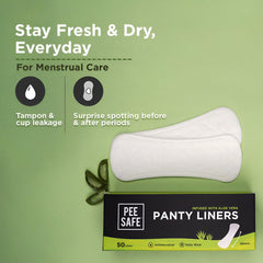 Pee Safe Daily Aloe Vera Saturated Wipes 185 mm Length - 50 Wipes