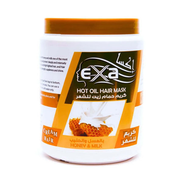 اكسا كريم حمام زيت للشعر بالحليب والعسل