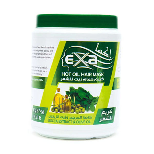 اكسا كريم حمام زيت للشعر بخلاصة الجرجير وزيت الزيتون 1000مل.
