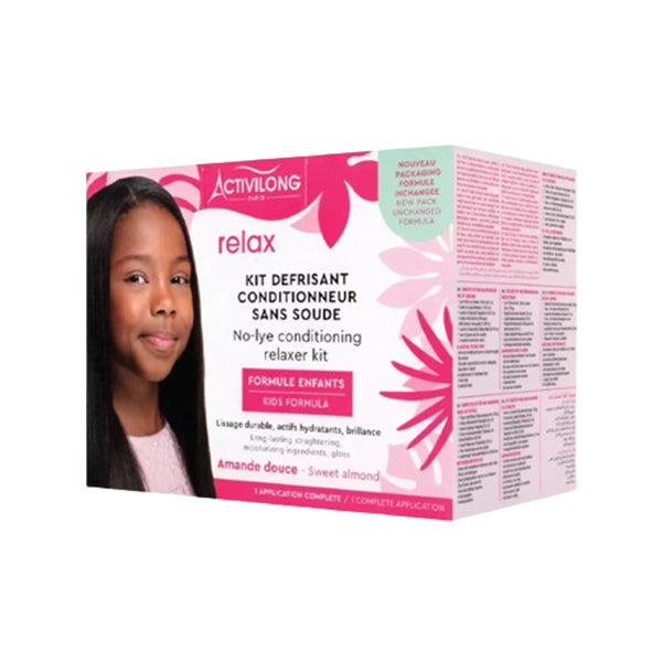 اكتيفلونج باريس مجموعة فرد الشعر للأطفال بزيت اللوز.