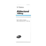 Aldactone 100 mg 10 tablets