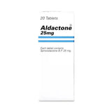 Aldactone 25 mg 20 tablets