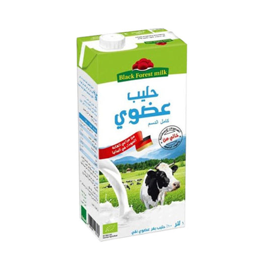 بلاك فوريست حليب عضوي كامل الدسم 