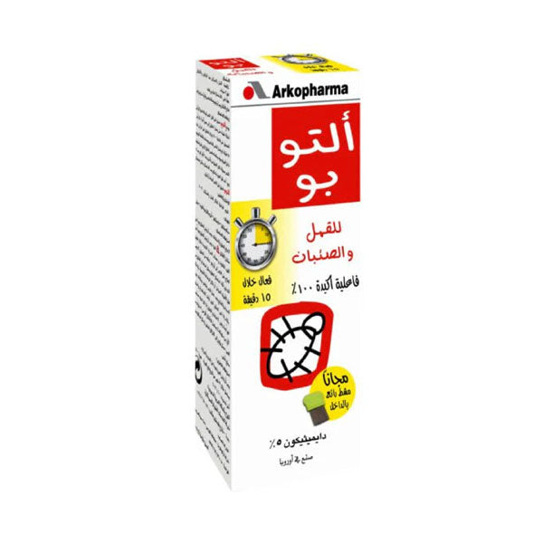 التوبو لوشن مضاد للقمل 100 مل.