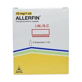 Allervin 10 mg/ml 5 ampoules