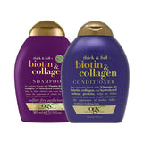 OGX Conditioner + Shampoo Biotin & Collagen 385 ml x 2