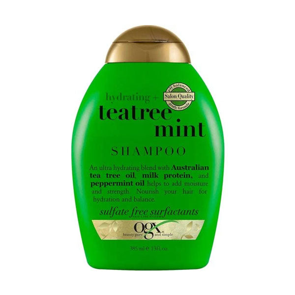 OGX - Tea Tree Shampoo with Mint - 385 ml