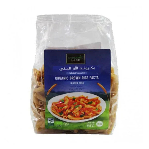 اورجنك لاند مكرونة الأرز البني عضوي 250 جم |  صيدلية.كوم.