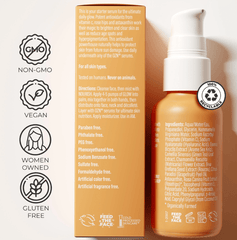 أوزناتشورالز سيروم فيتامين C للوجه 