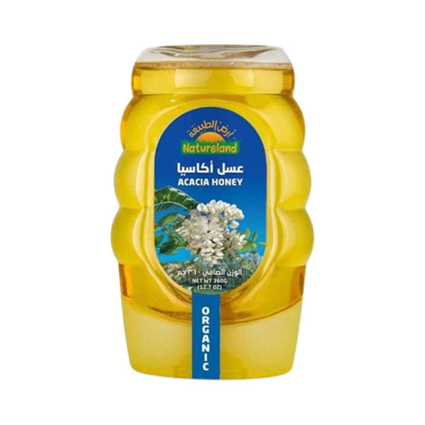 أرض الطبيعة عسل أكاسيا