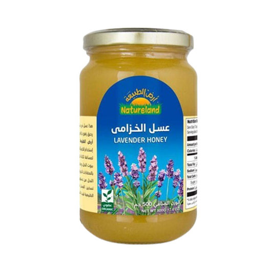 أرض الطبيعة عسل الخزامى 