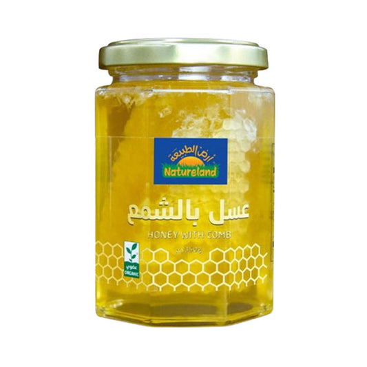 أرض الطبيعة عسل بالشمع 