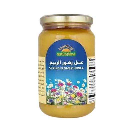 أرض الطبيعة عسل زهور الربيع 