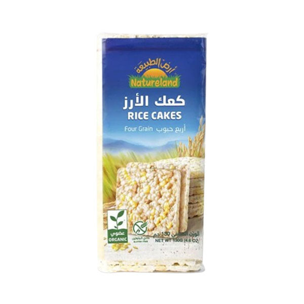 أرض الطبيعة كعك الأرز متعدد الحبوب 
