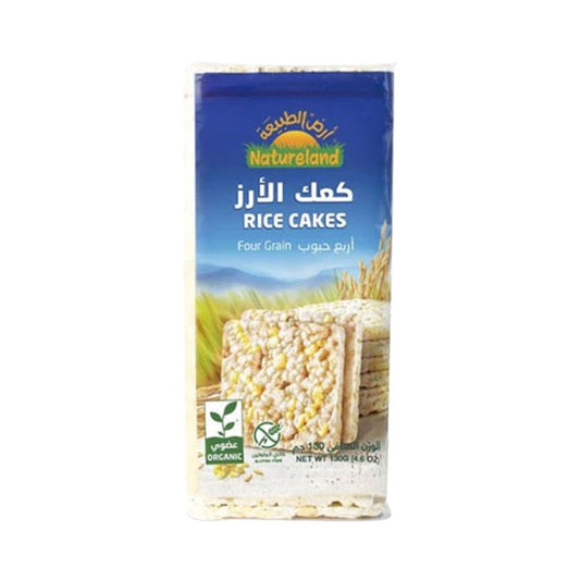 أرض الطبيعة كعك الأرز متعدد الحبوب 