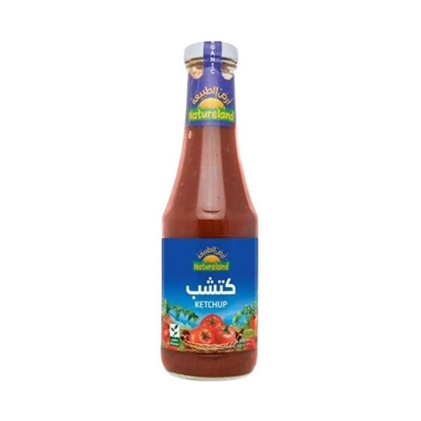 ارض الطبيعة كاتشاب الطماطم 