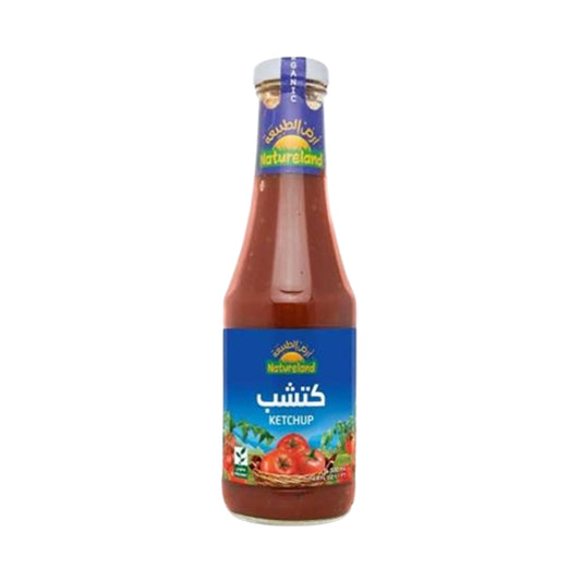 ارض الطبيعة كاتشاب الطماطم 