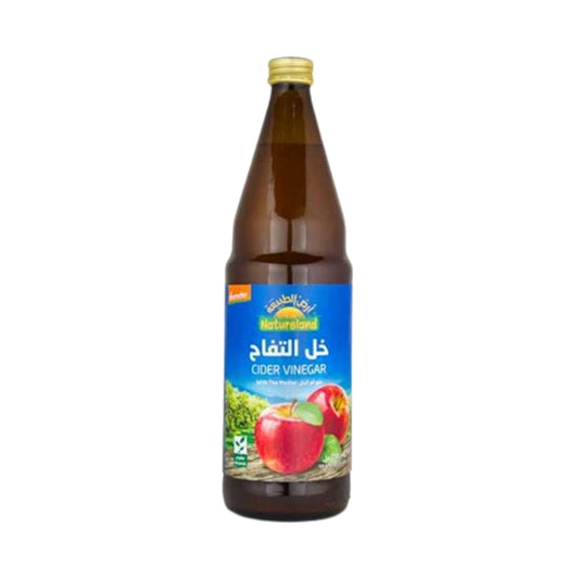 أرض الطبيعة خل التفاح غير مفلتر 