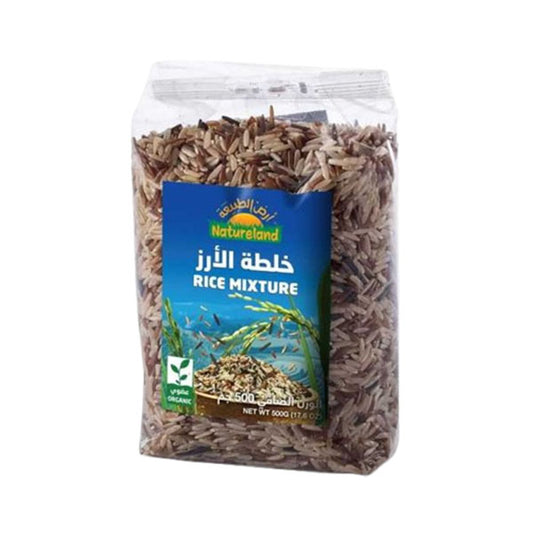 خلطة الأرز من أرض الطبيعة