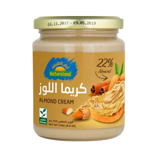 أرض الطبيعة كريما اللوز 