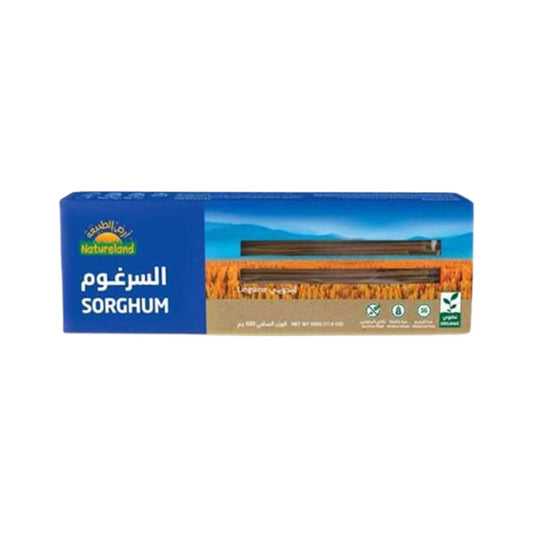 أرض الطبيعة معكرونة السرغوم لينجويني 