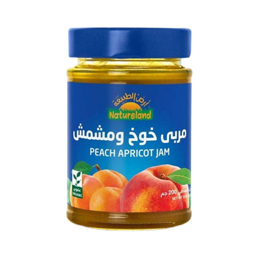 أرض الطبيعة مربى خوخ ومشمش 