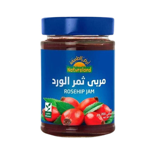 أرض الطبيعة مربى ثمر الورد 