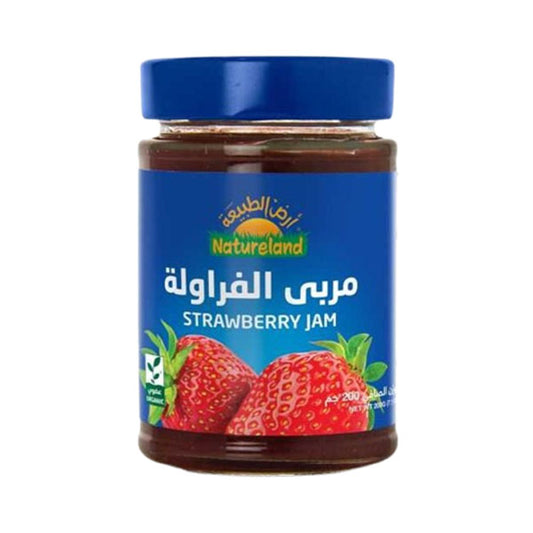 أرض الطبيعة مربي الفراولة 