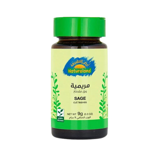 أرض الطبيعة مريمية ورق مقطع 