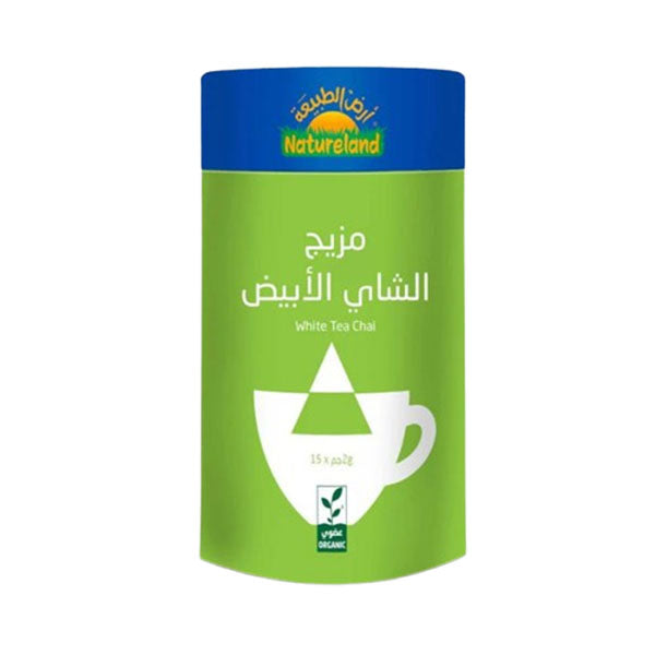 أرض الطبيعة مزیج الشاي الأبيض 