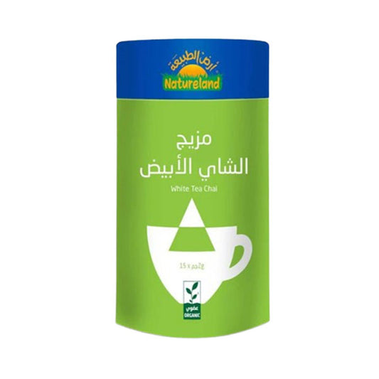 أرض الطبيعة مزیج الشاي الأبيض 