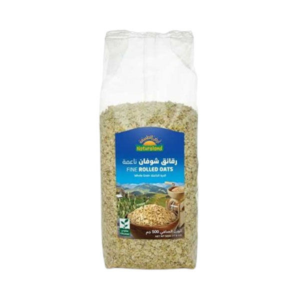 أرض الطبيعة رقائق الشوفان الناعمة 