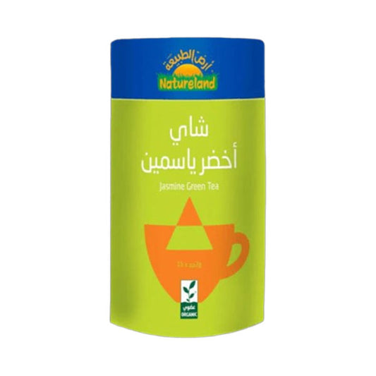 أرض الطبيعة شاي أخضر ياسمين 
