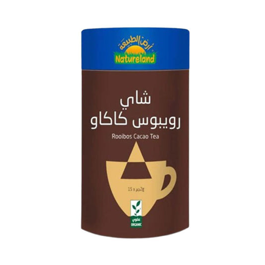 أرض الطبيعة شاي رويبوس بالكاكاو 
