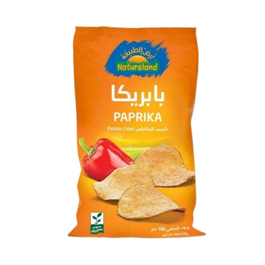 أرض الطبيعة شيبس البطاطس بابريكا 