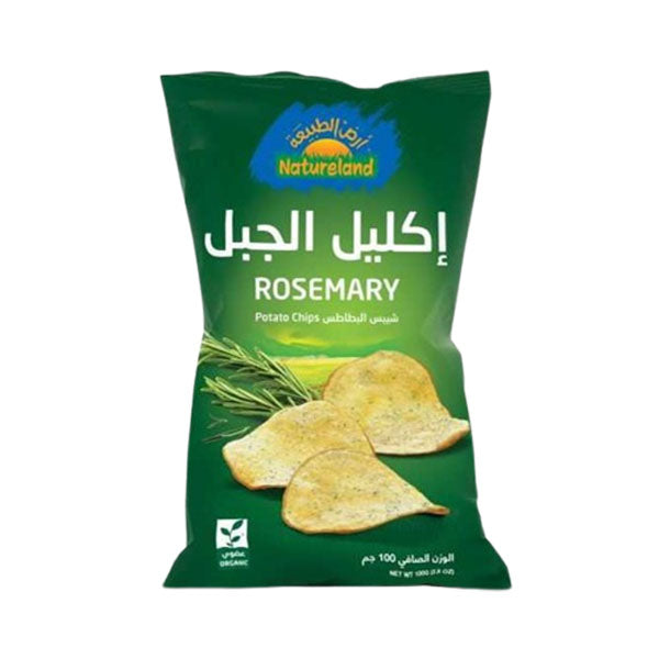 أرض الطبيعة شيبس البطاطس إكليل الجبل