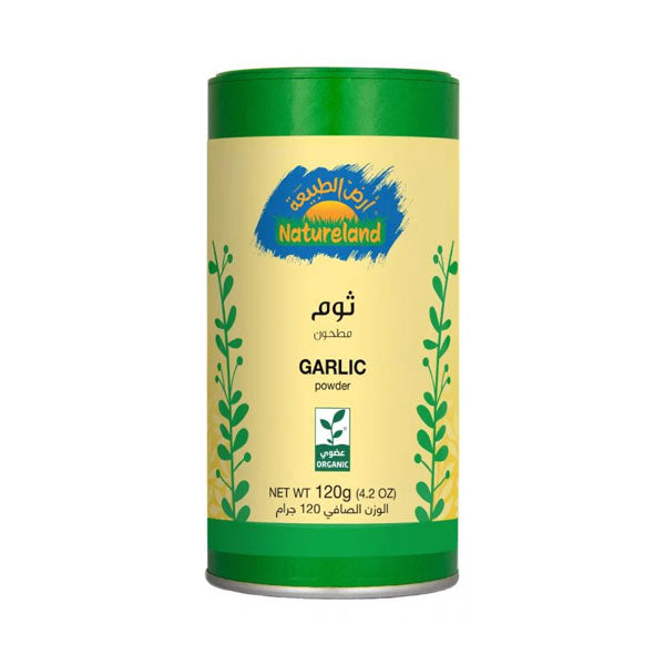 أرض الطبيعة ثوم مطحون عضوي 