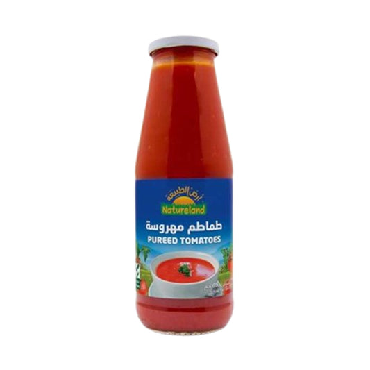 أرض الطبيعة طماطم مهروسة