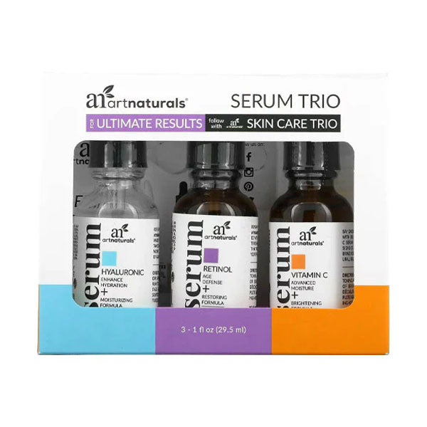 منتجات العناية بالبشرة مجموعة ارت ناتشورالز سيرم تريو 3 قطع