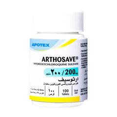 Arthosave 200 mg Hydroxychloroquine 100 Tablets