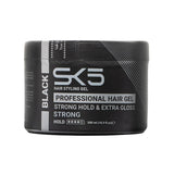 SK5 Hair Styling Gel Strong Hold Black 500ml